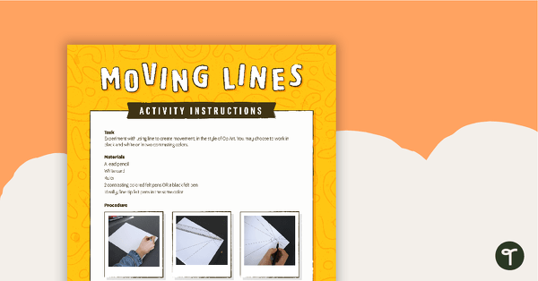 Preview image for Moving Lines Activity - teaching resource
