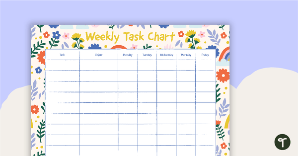 Go to Affirmations – Weekly Task Chart teaching resource