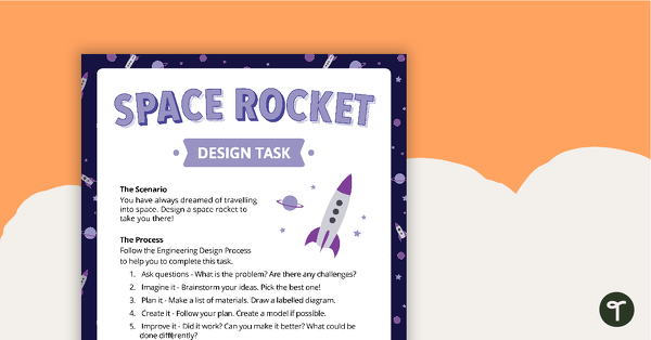 Space Rocket Design Task teaching resource
