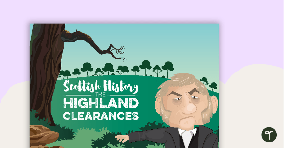 Highland Clearances Word Wall Vocabulary teaching resource