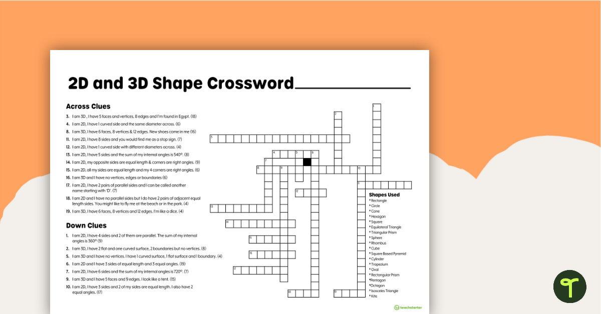 What is a Cross? - Answered - Cross Shape Activities