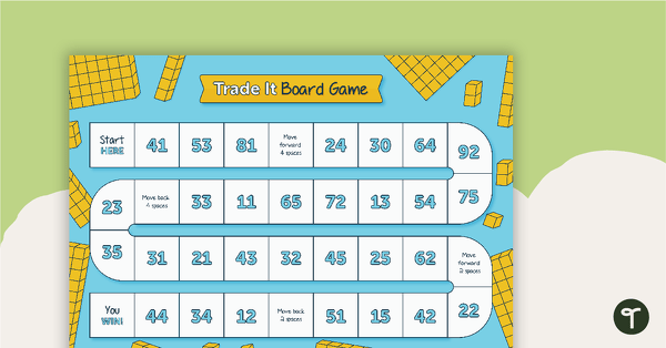 Trade It Board Game teaching resource