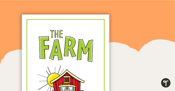 28 On the Farm Vocabulary Words teaching resource