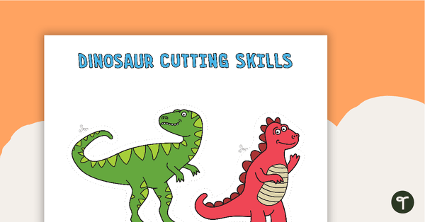 Go to Scissor Cutting Skills - Dinosaurs teaching resource