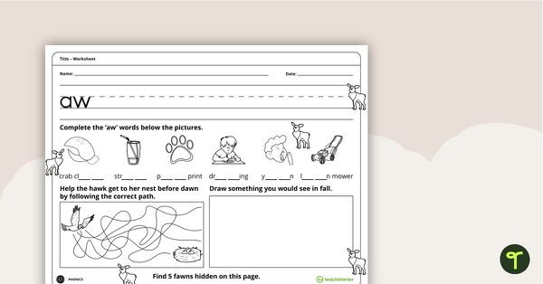 digraph worksheet sh teach starter