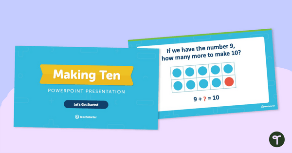 Go to Making Ten Teaching Slide Deck teaching resource