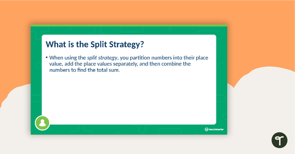 Split Strategy PowerPoint teaching resource