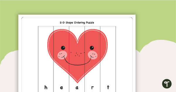 2-D Shape Matching Puzzles teaching resource