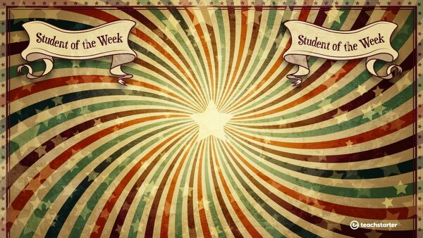 Go to Digital Learning Background – Student of the Week teaching resource