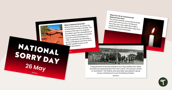 National Sorry Day Assembly PowerPoint teaching resource