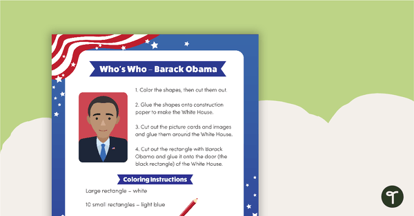 Preview image for Who's Who - Barack Obama - teaching resource