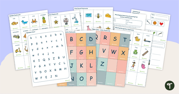 Preview image for Phonological Awareness Diagnostic Tool - teaching resource