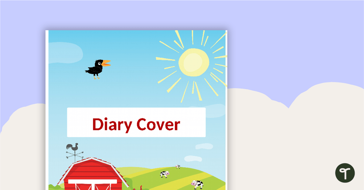 Farm Yard - Diary Cover teaching resource