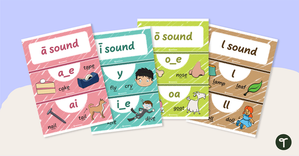 去Phonics Sound Wall Display teaching resource