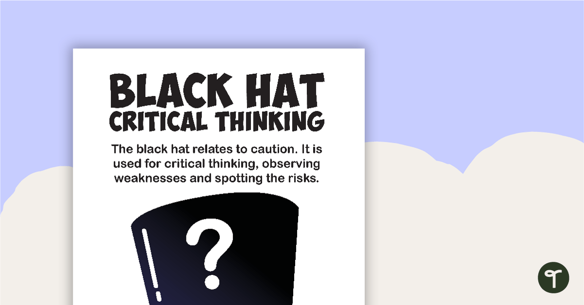 Thinking Hats for Effective Group Work teaching resource