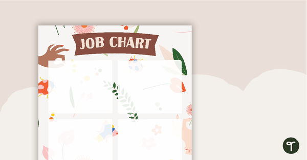 Go to Colourful Insects – Job Chart teaching resource