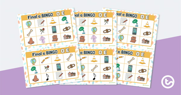 Image of Final e BINGO - O_E