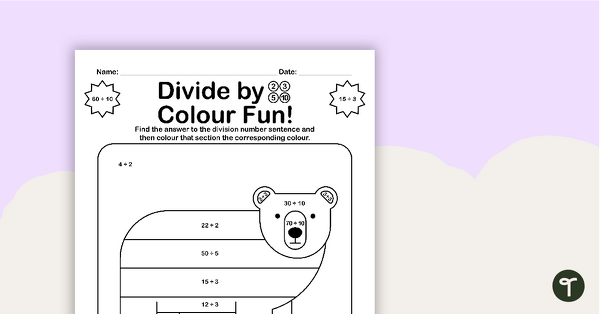 Go to Colour by Number - 2, 3, 5, 10 Division teaching resource