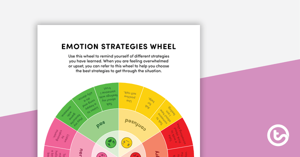Go to Emotion Strategies Wheel teaching resource