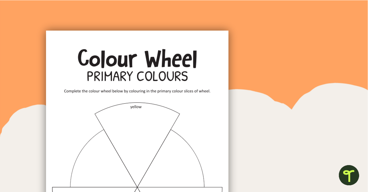Primary, Secondary, Warm and Cool Colour Worksheets teaching resource
