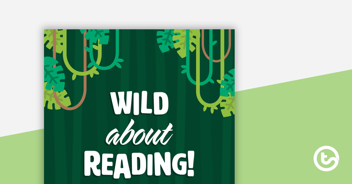 Reading Corner Poster – Wild About Reading teaching resource