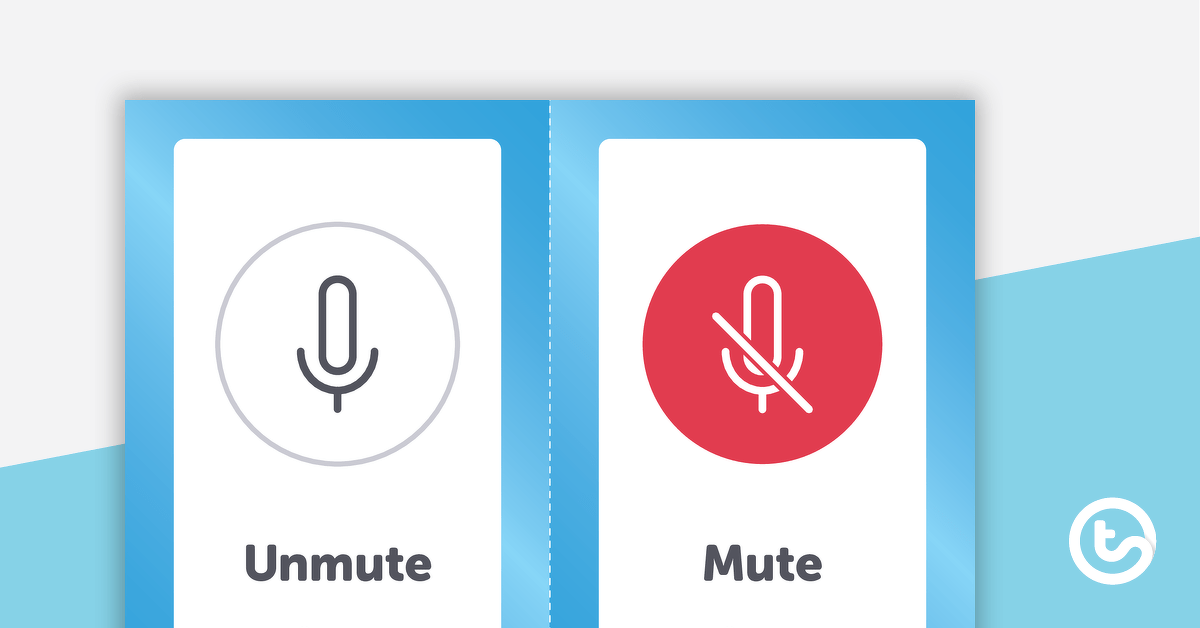 Virtual Meeting Icons teaching resource