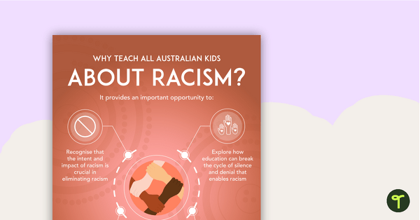 Why Teach About Racism? Poster teaching resource