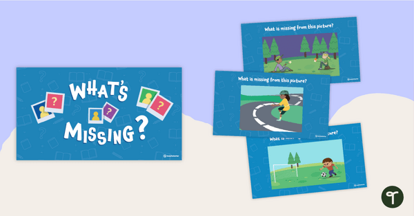 What's Missing? – Interactive PowerPoint teaching resource