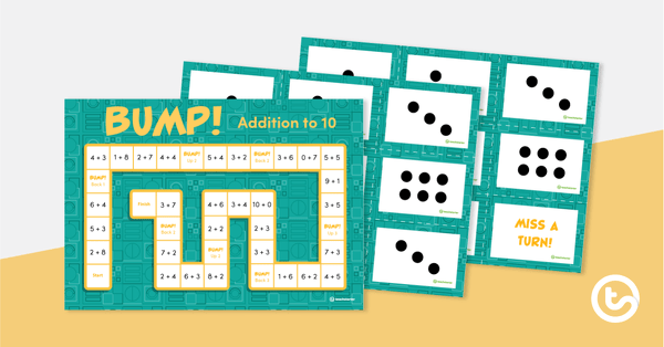 Preview image for Bump! – Addition to 10 Game - teaching resource