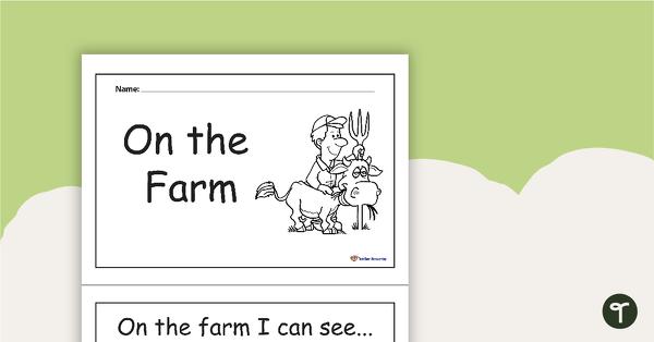 On The Farm - Concept Book teaching resource