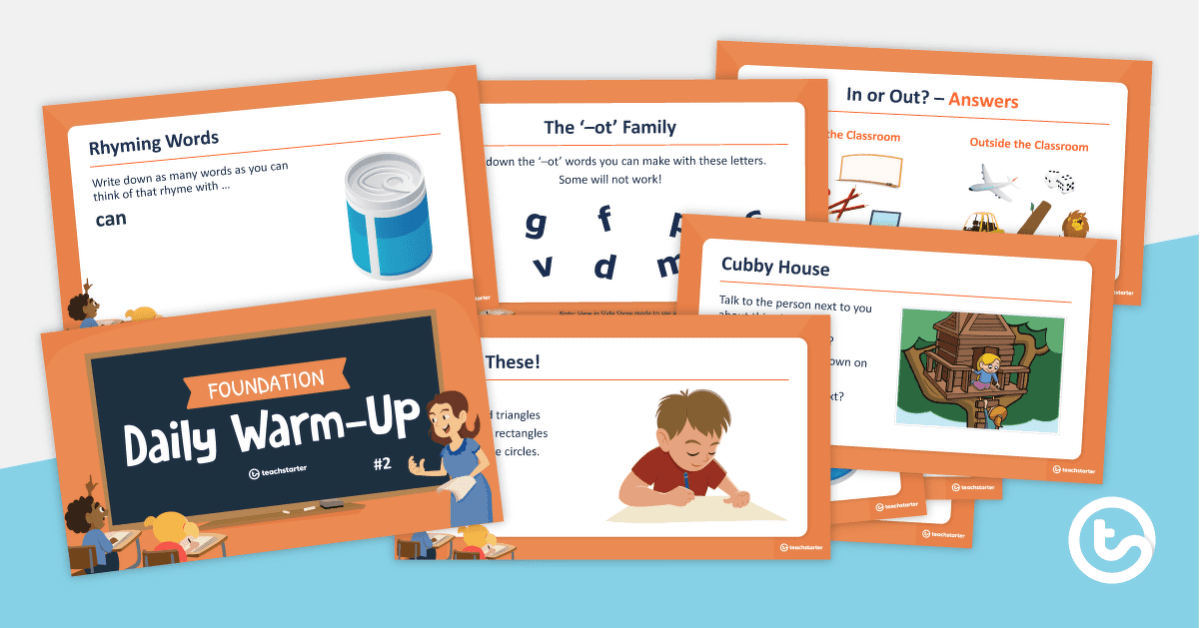 Foundation Daily Warm-Up – PowerPoint 2 teaching resource