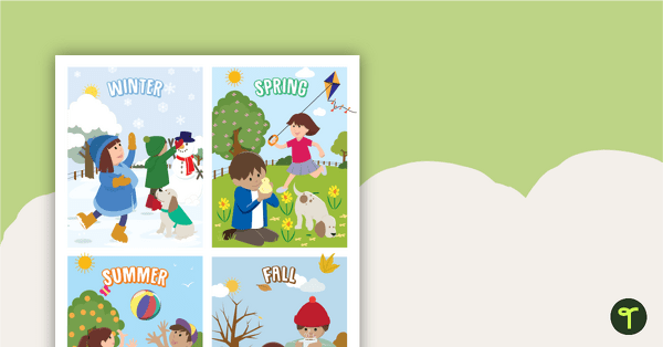 Go to The Seasons - Classroom Posters teaching resource