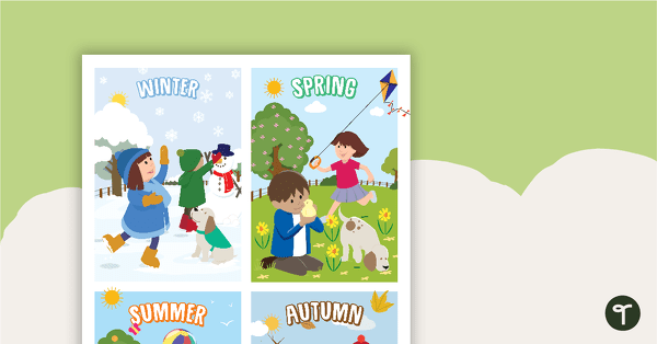 Go to The Seasons - Posters teaching resource