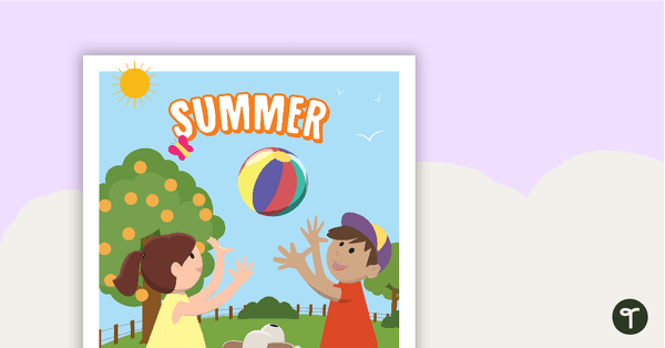 The Seasons - Posters teaching resource