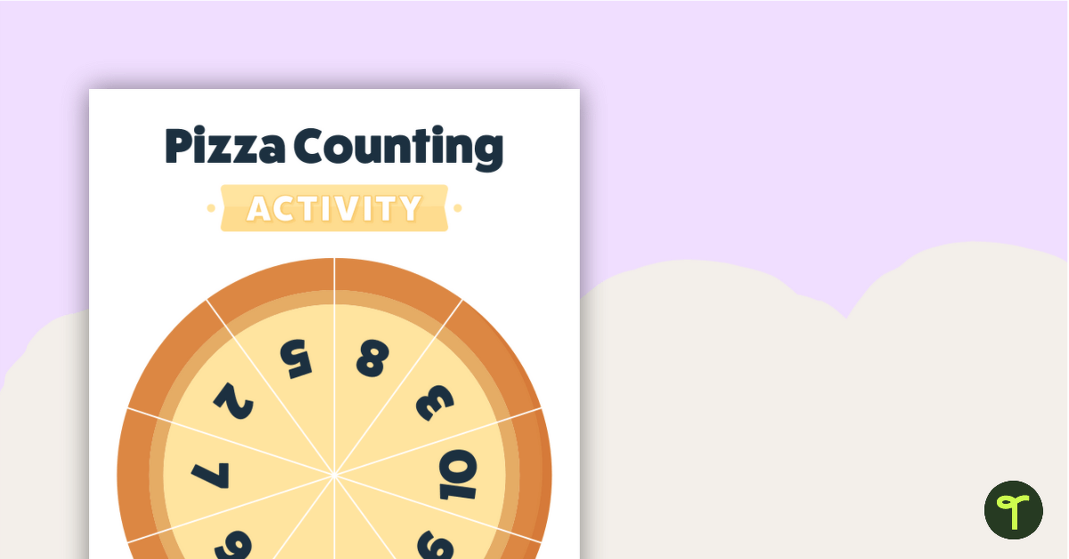 Pizza Counting Activity teaching resource