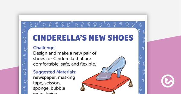 Preview image for Cinderella's Design Challenge - teaching resource
