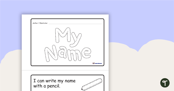 Go to My Name - Concept Book teaching resource