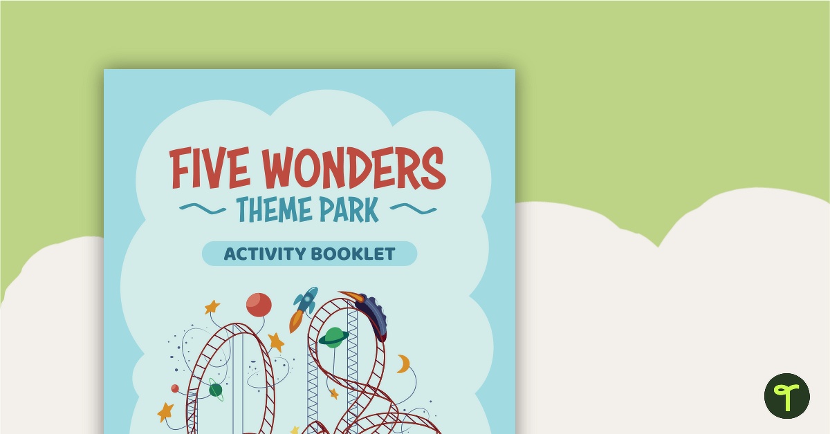 Five Wonders Theme Park: Takeout Takeover – Project teaching resource