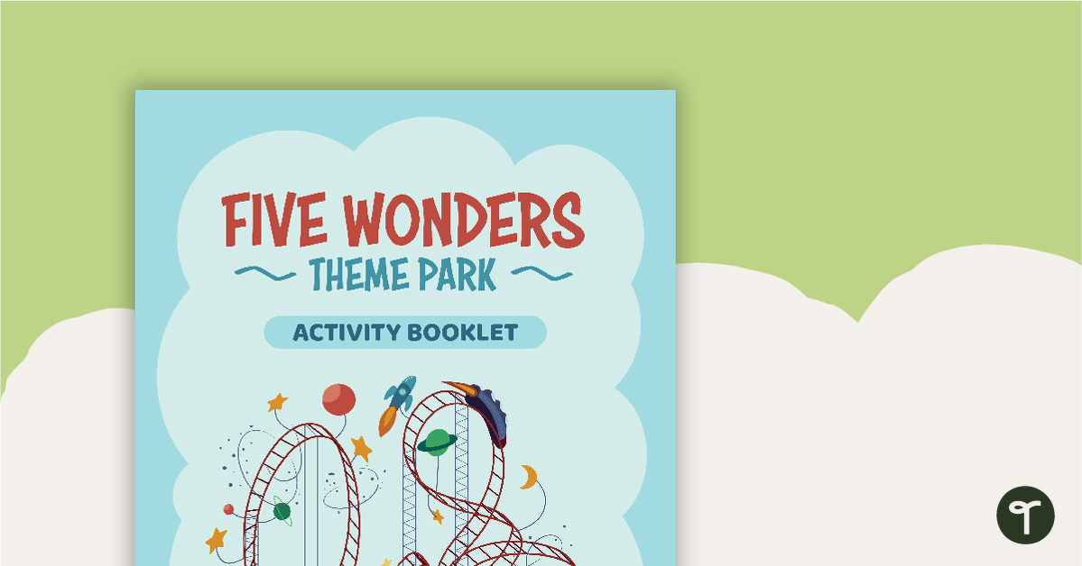 Five Wonders Theme Park: Takeout Takeover – Project teaching resource