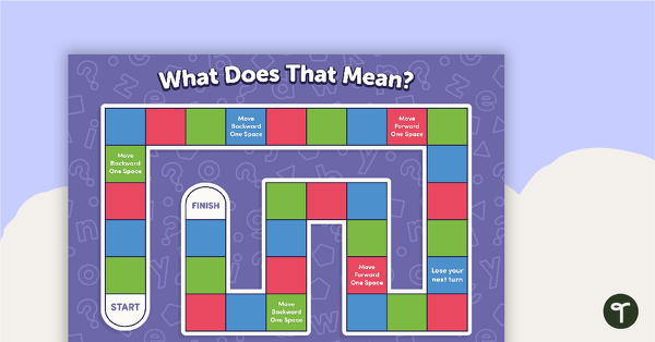 Go to What Does That Mean? Game teaching resource