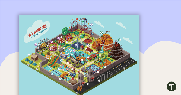 Five Wonders Theme Park: Token Night – Project teaching resource