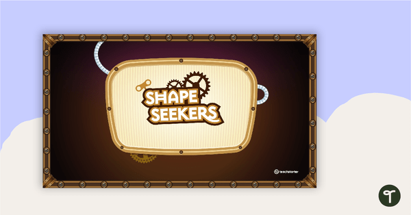 Preview image for Shape Seekers PowerPoint - teaching resource