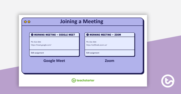 Virtual Meeting Skills – Teaching Presentation teaching resource