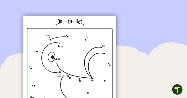 Go to 3 x Simple Dot-To-Dot Worksheets - Counting By Ones teaching resource