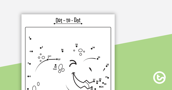 3 x Simple Dot-To-Dot Worksheets - Counting By Ones teaching resource