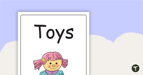 Preview image for 36 Toy Vocabulary Words - teaching resource