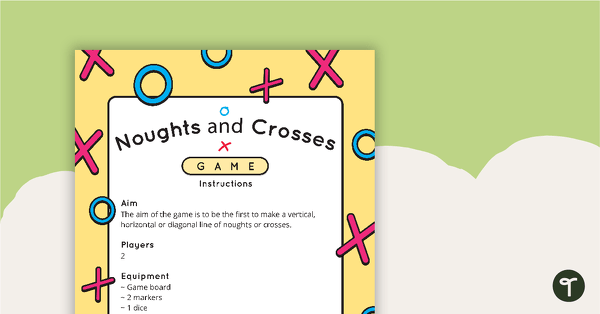 Preview image for Noughts and Crosses - Game - teaching resource
