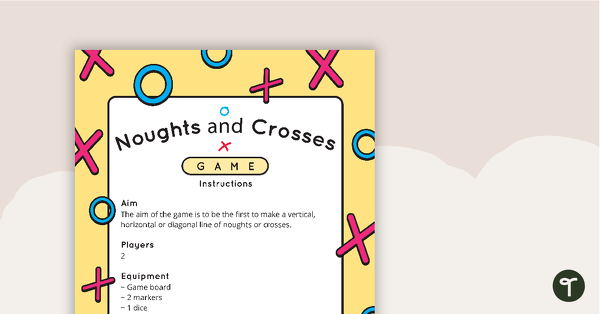 Noughts and Crosses - Game teaching resource