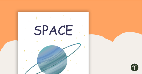 Preview image for 28 Space Vocabulary Words - teaching resource