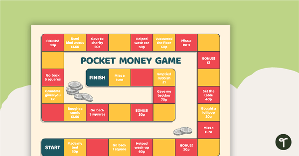 Go to Pocket Money Board Game teaching resource